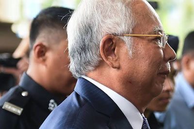  Mantan PM Najib Razak Dihukum 12 Tahun Penjara dan Denda Rp718 Miliar